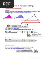 Download thorme de Thals dans le triangle 4me by MATHS - VIDEOS  SN76948255 doc pdf