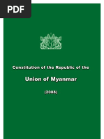Download Myanmar Constitution 2008 English version by Myanmar Man SN7694880 doc pdf