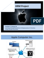Apple Computer Inc-HRM Project