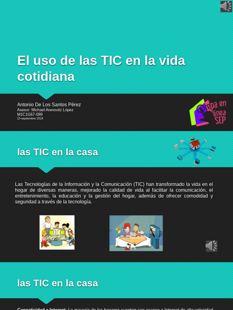 El Uso de Las TIC en La Vida | PDF | Tecnología de información y ...