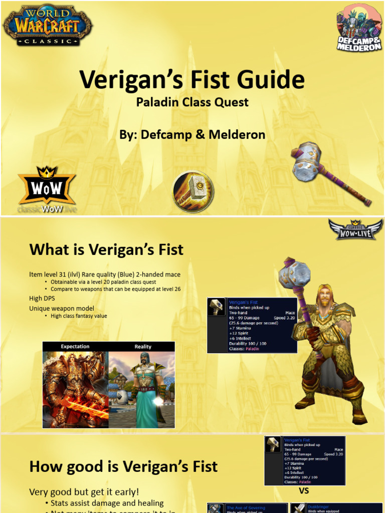 Verigan's Fist Guide | PDF