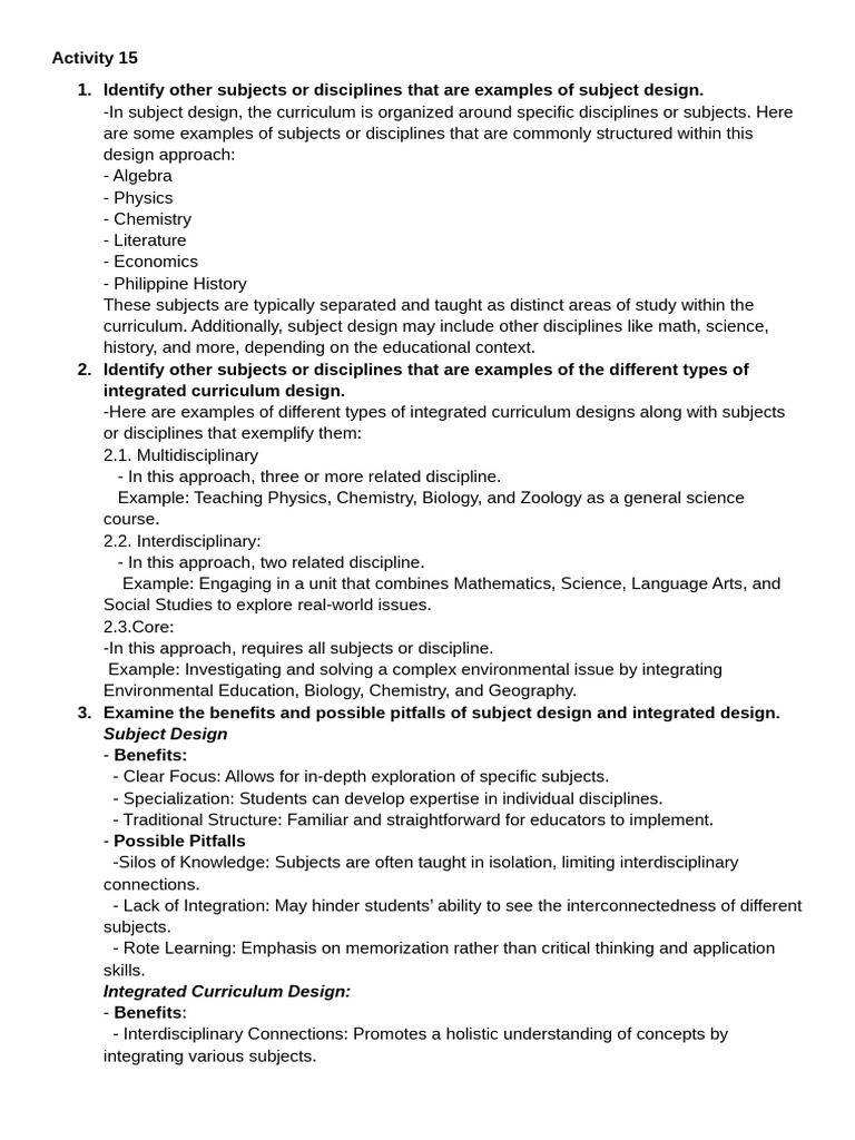 TSC Bsed 2 | PDF