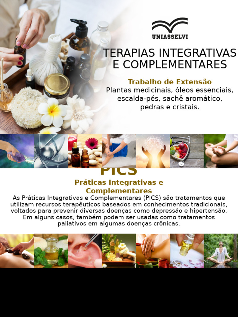 TERAPIAS INTEGRATIVAS Apresentação | PDF