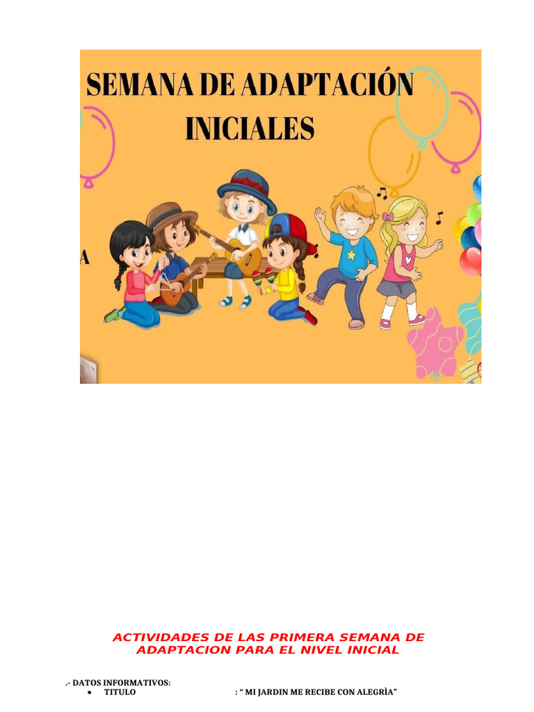 Recomendaciones Para Favorecer El Proceso De Adaptación De Las Niñas Y