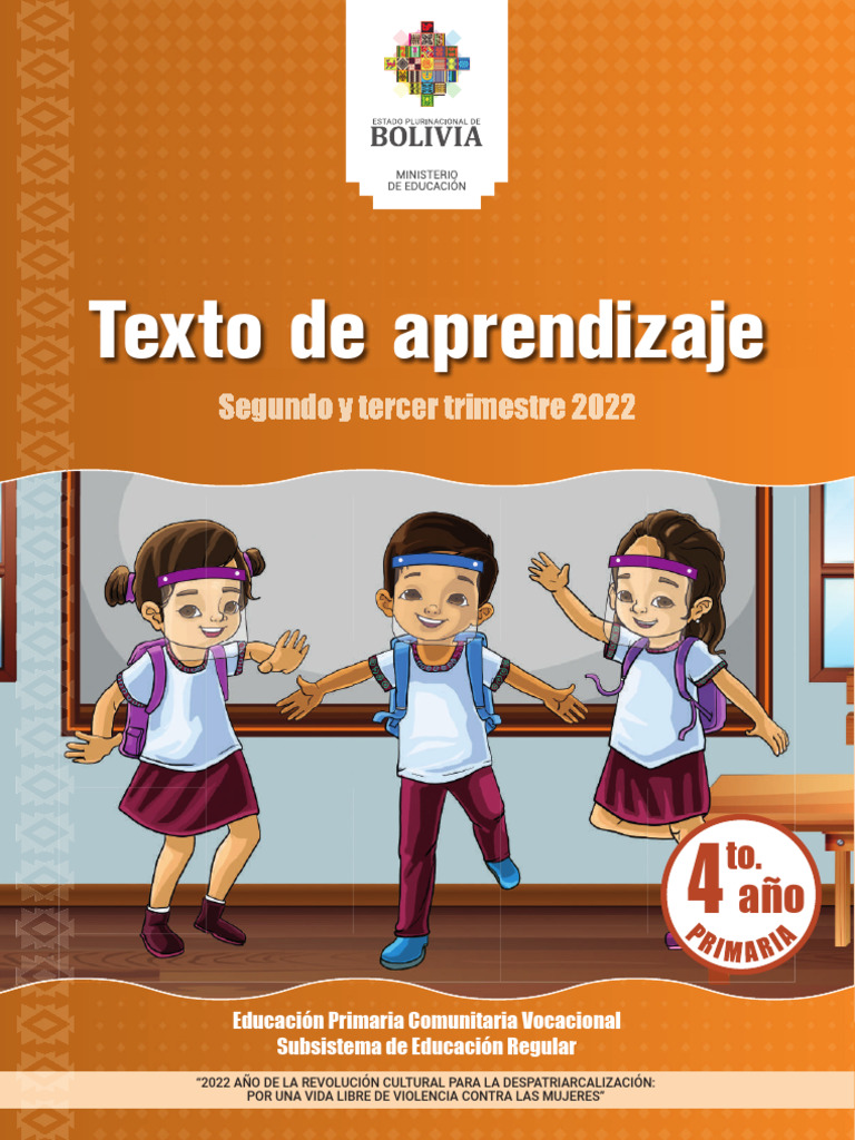 4to Año de Escolaridad - Segundo y Tercer Trimestre (2022) | PDF