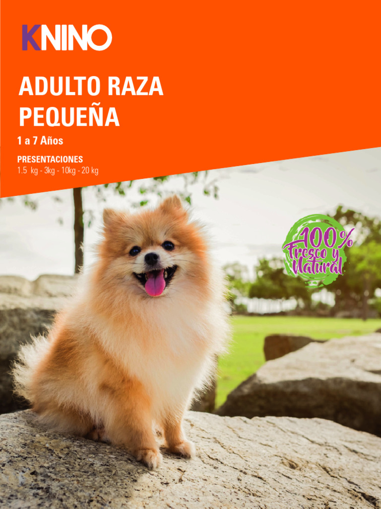 Knino Adulto Raza Pequena | PDF