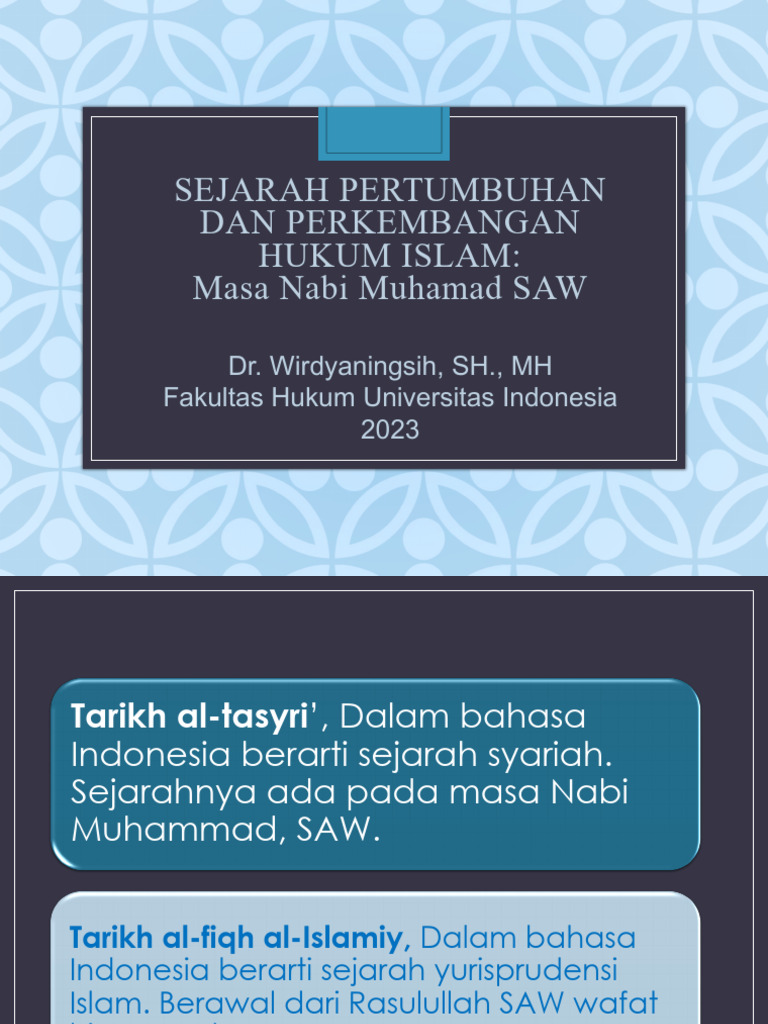 RPL 9 - Sejarah Nabi Muhammad | PDF