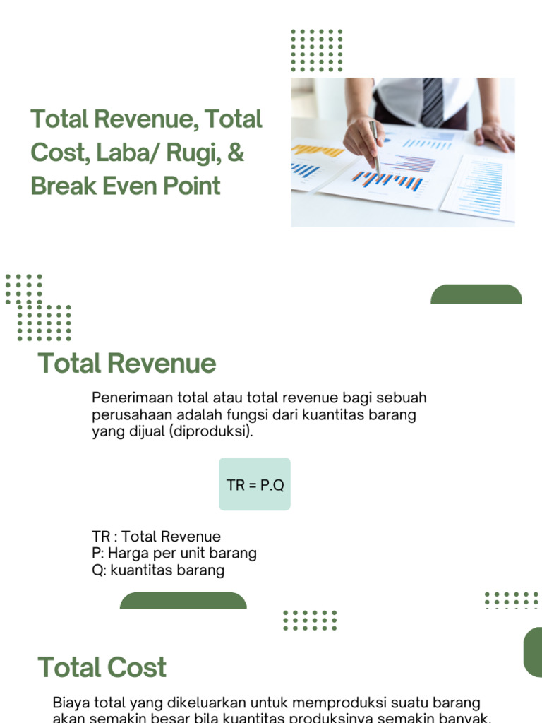 Fungsi Total Revenue, Total Cost, Labarugi, Dan Bep PDF