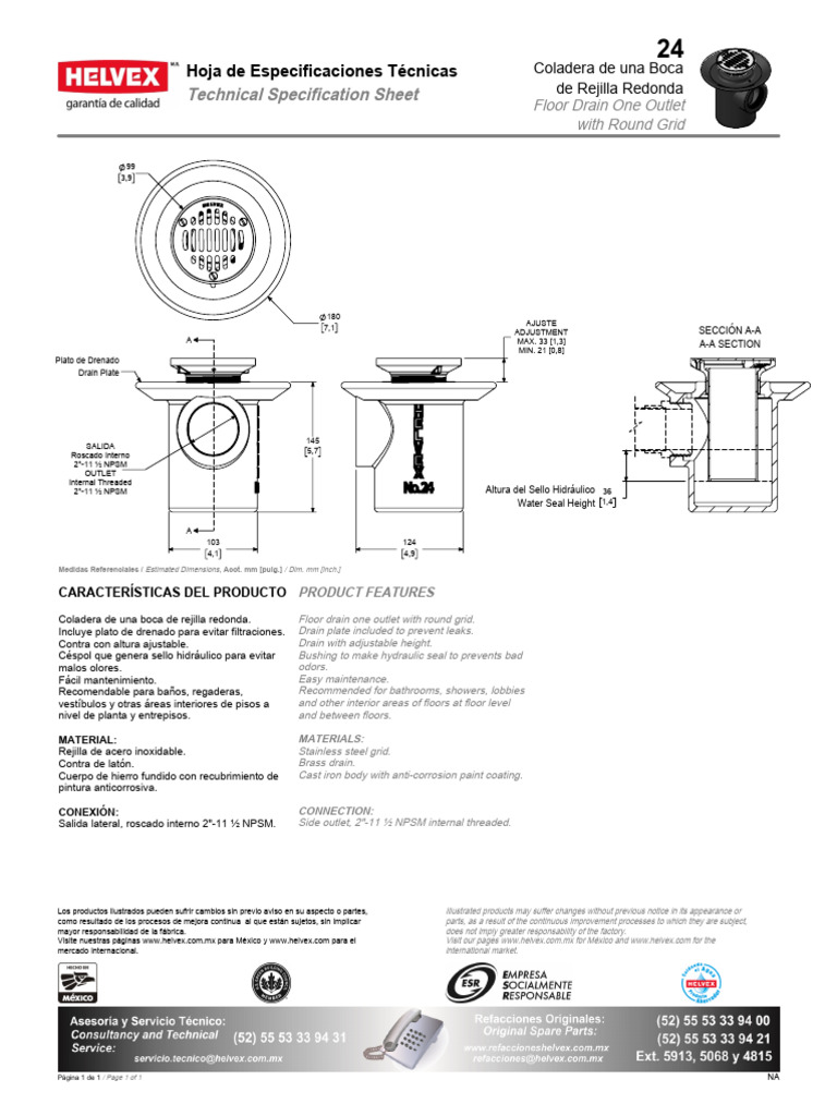 24 Coladera | PDF