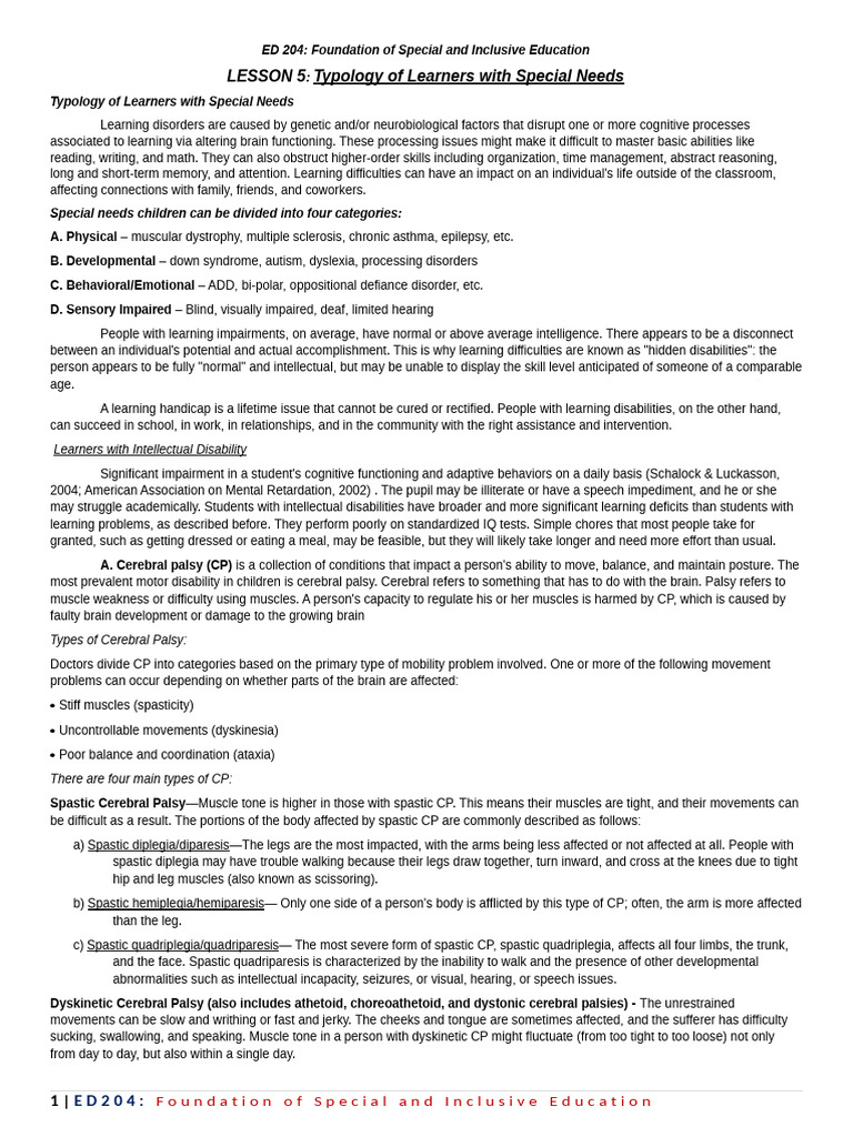 Lesson 5 | PDF