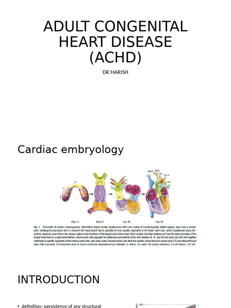 Understanding Adult Congenital Heart Disease | PDF | Heart | Self ...