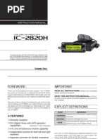 Download Icom IC-E2820 Digital DSTAR Radio by Andy SN76958764 doc pdf