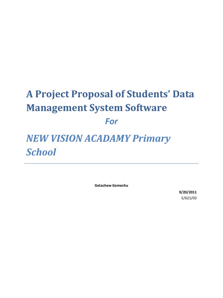 NEW VISION ACADAMY Primary School Students (Final) | PDF | Software ...