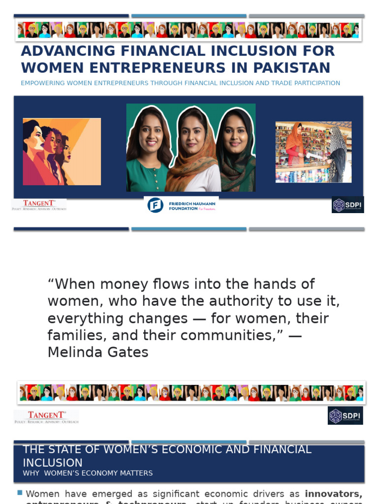 Women Entrepreneurship in Pakistan | PDF | Small And Medium Sized ...