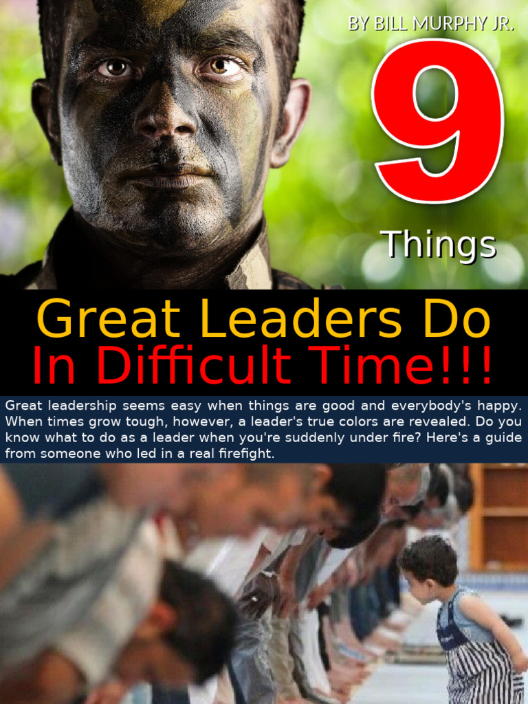 9 Things Great Leaders Do Pdf