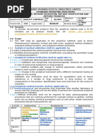 Sop For Preparation of Reagent Solutions, Indicator Solutions ...