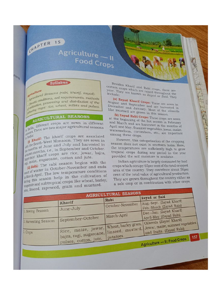 Agriculture - 2 - Food Crops | PDF