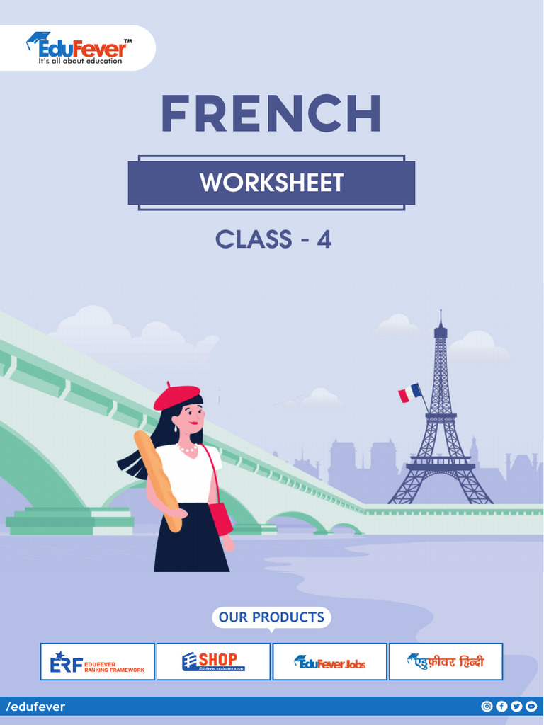 French Worksheet-7 | PDF