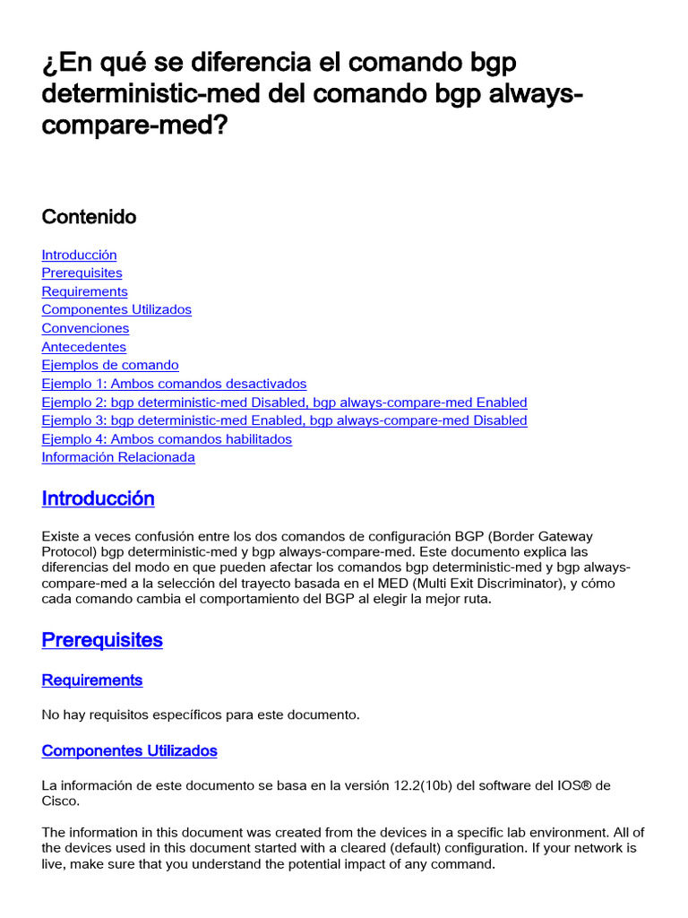 Class Notes Bgp-Med | PDF