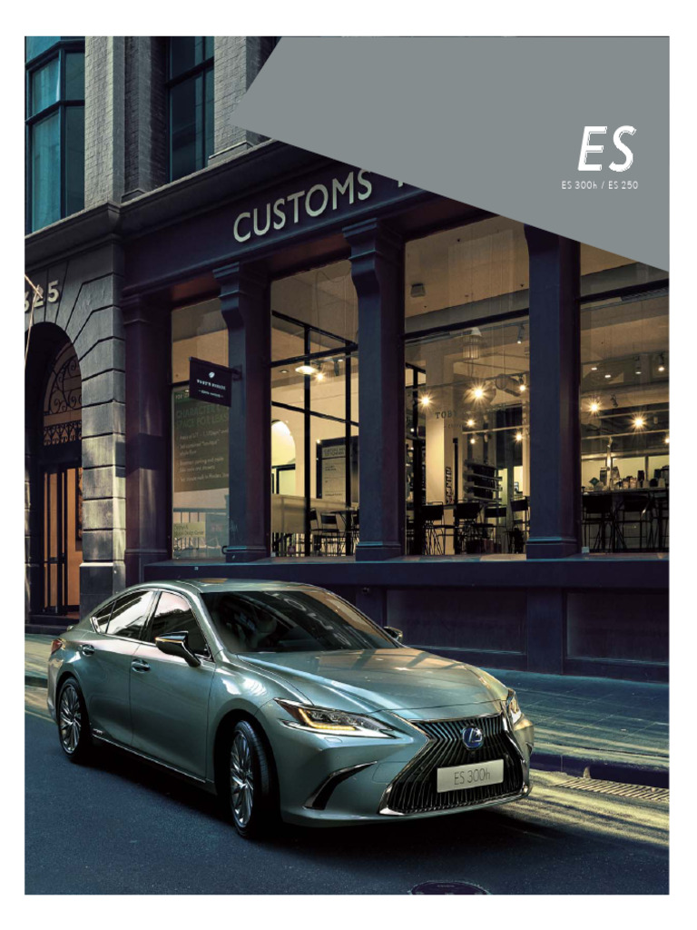 Lexus ES Brochure | PDF