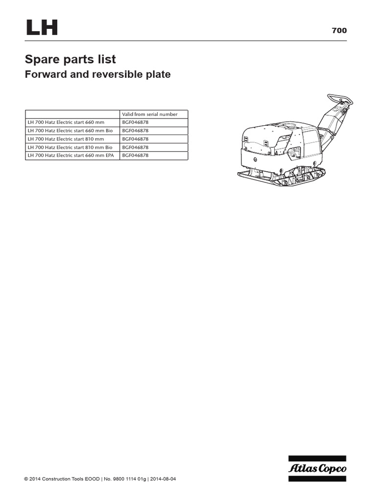 LH700 BGF046879 | PDF
