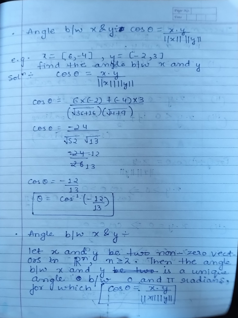 Maths Shreya Copy Linear Algebra | PDF