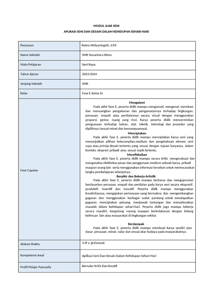 Modu Ajar 7 | PDF