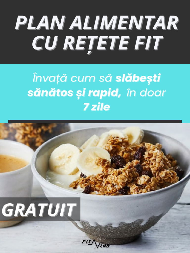 Fitlab plan alimentar cu retete fit gratuit pdf