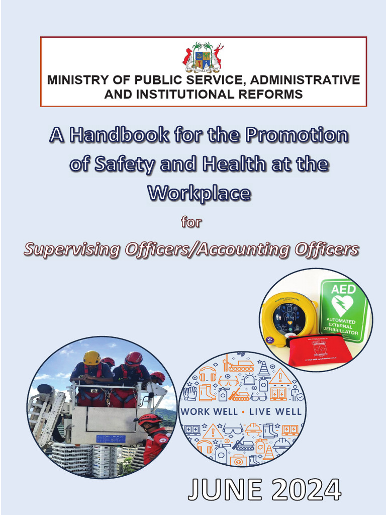 Handbook On Promoting Safety and Health 1720156222 | PDF
