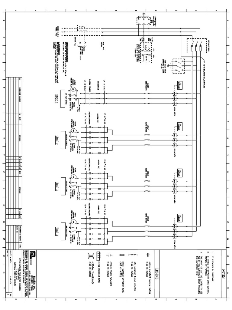 Auto Cap Bank Diagram | PDF