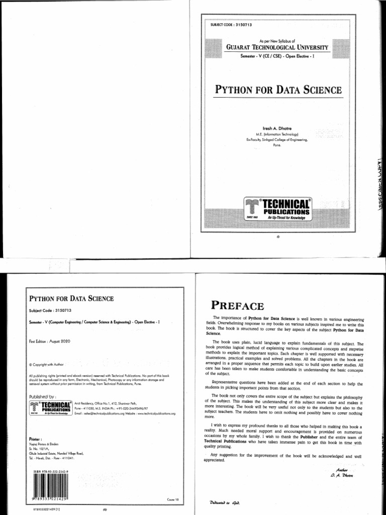 Python For Data Science (3150713) | PDF
