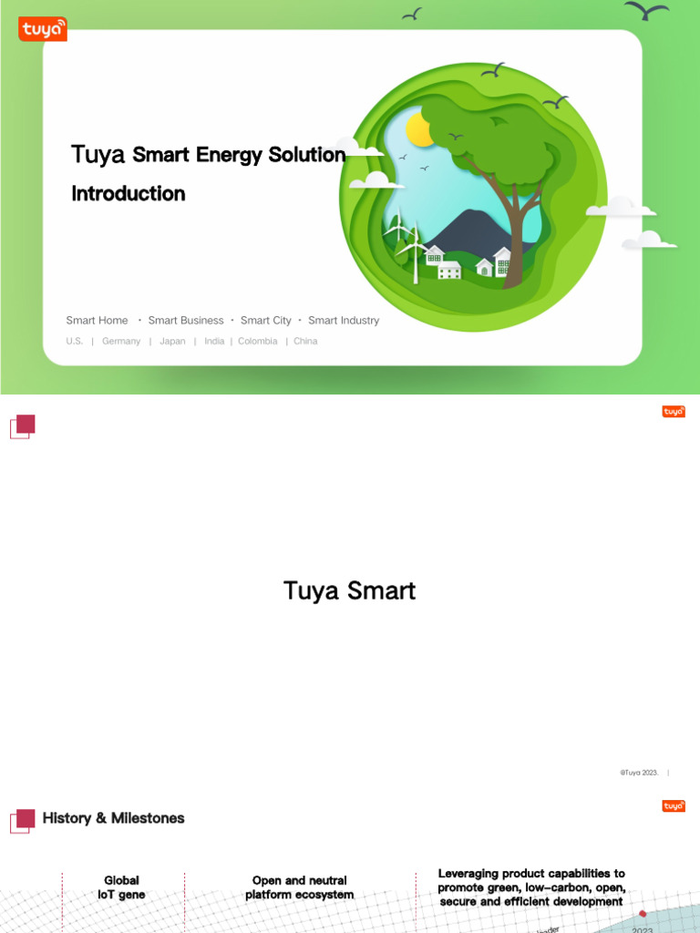Tuya+Energy+Solution+Introduction+ V1.0 2024 | PDF | Battery Charger ...