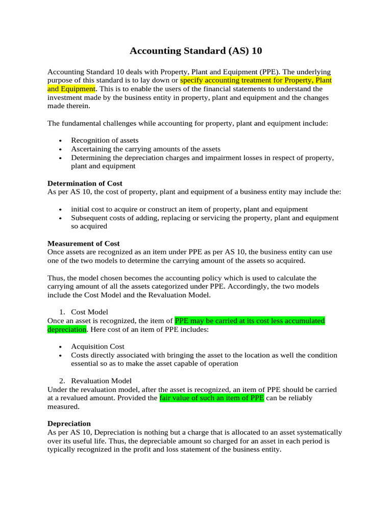 Acc Standard | PDF
