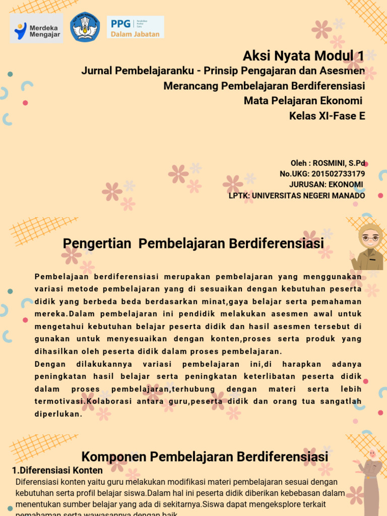 Ppg Jurnal Modul 1 Pdf