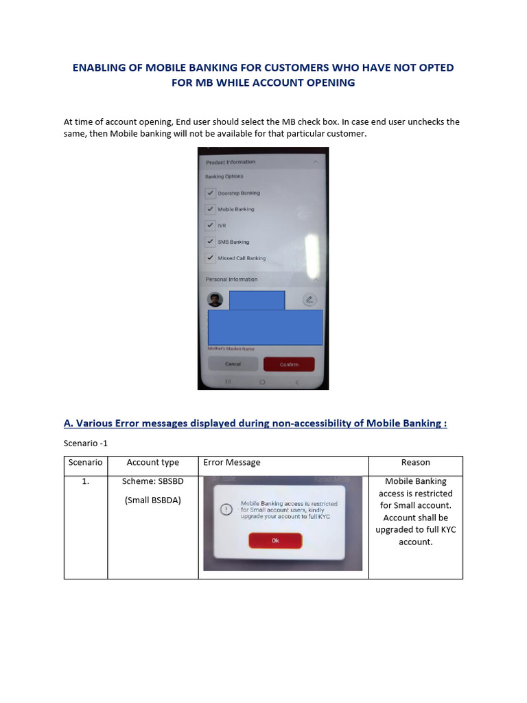 Enable Mobile Banking for Unregistered Users | PDF | Cyberspace | Computing