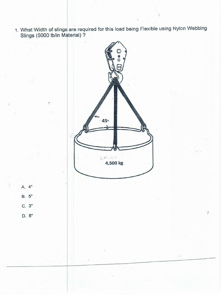Rigger Level-I - Q5&6 | PDF