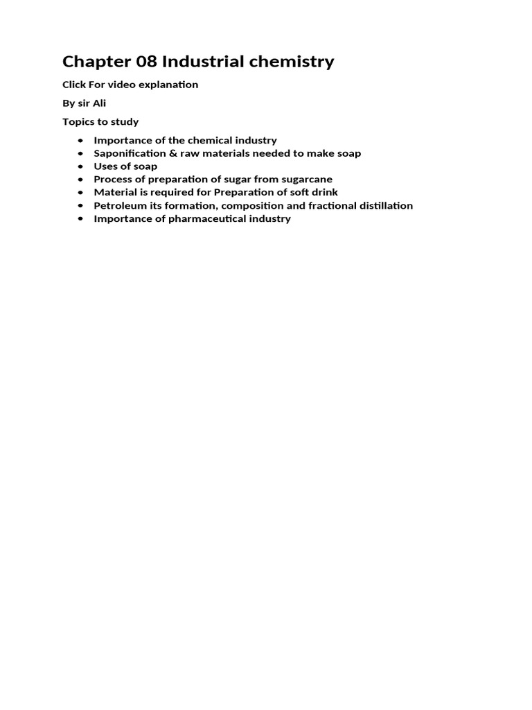 10 Chemistry CH 08 (1) - 1 | PDF