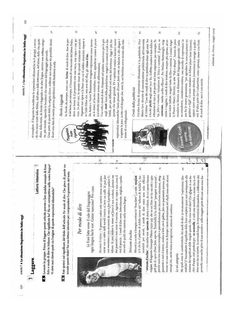 Modi Di Dire - Italiani | PDF