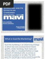 Download Guerilla Marketing and Its Effects on Consumer by carismadar SN76970230 doc pdf