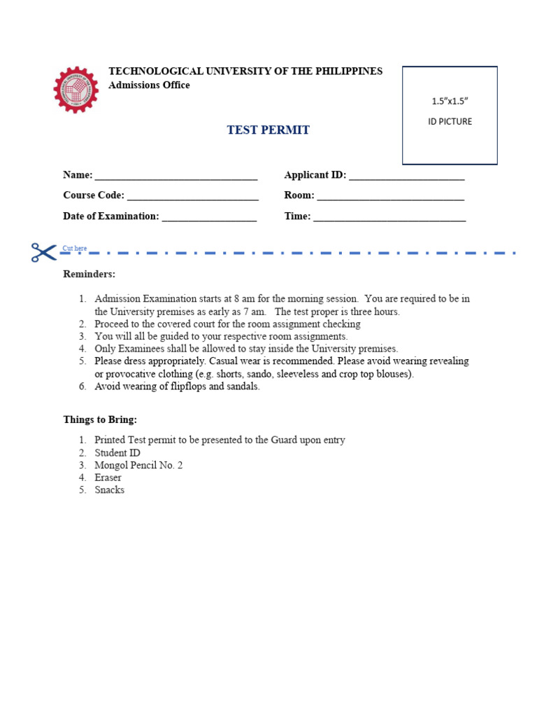 Test Permit Am | PDF