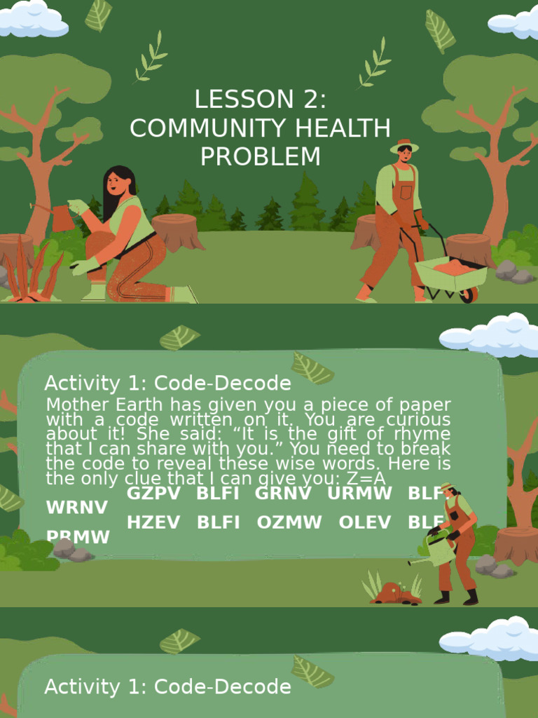 Health - 9 Lesson 2 | PDF