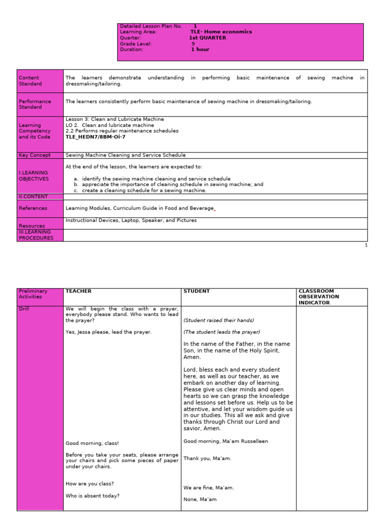 Lesson Plan 5'es | PDF