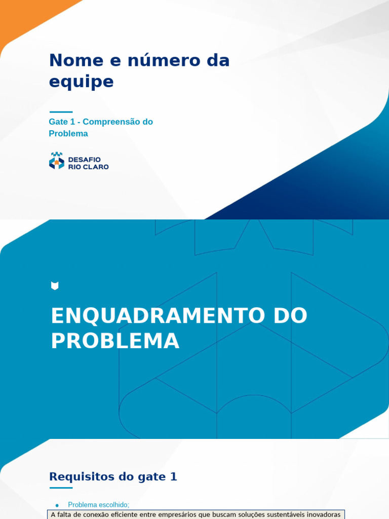 Gate 1 template compreens o do problema pdf