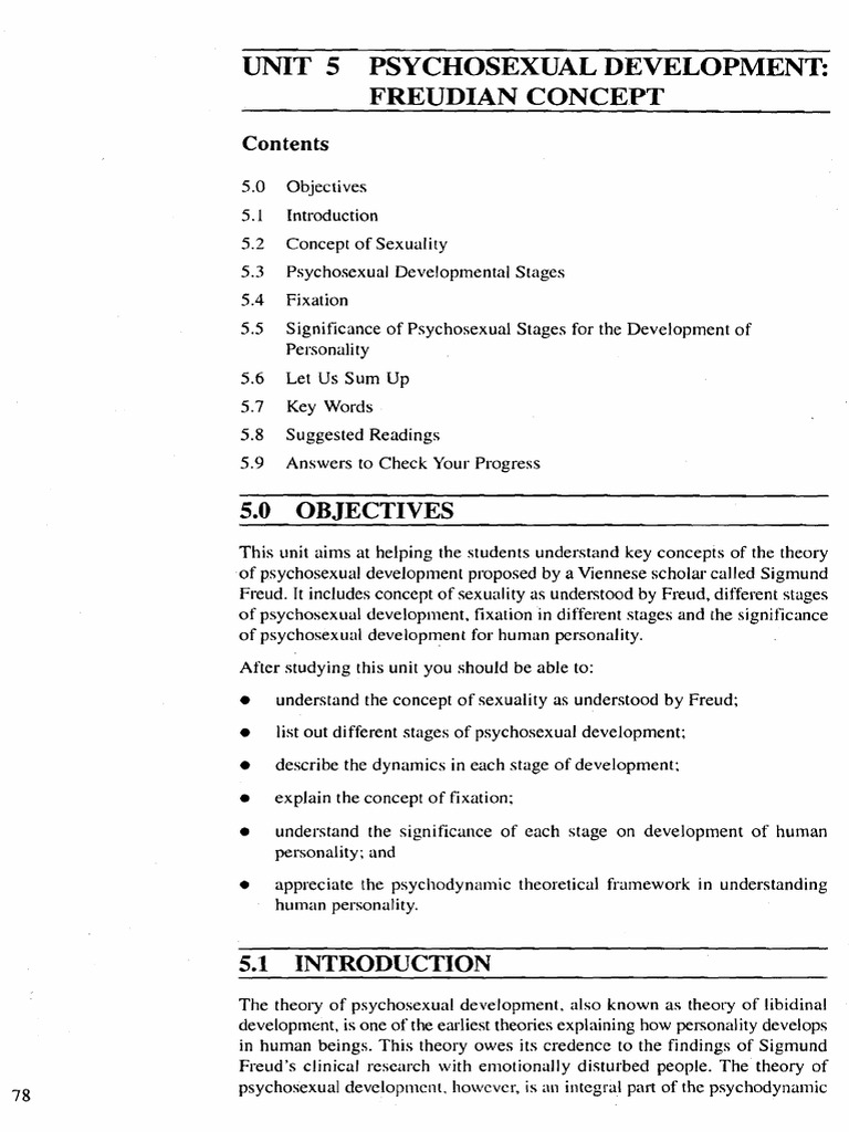 Freud's Psychosexual Development Theory | PDF | Oedipus Complex | Id