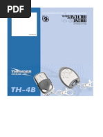 Alarma 4 Botones - V4 THUNDER