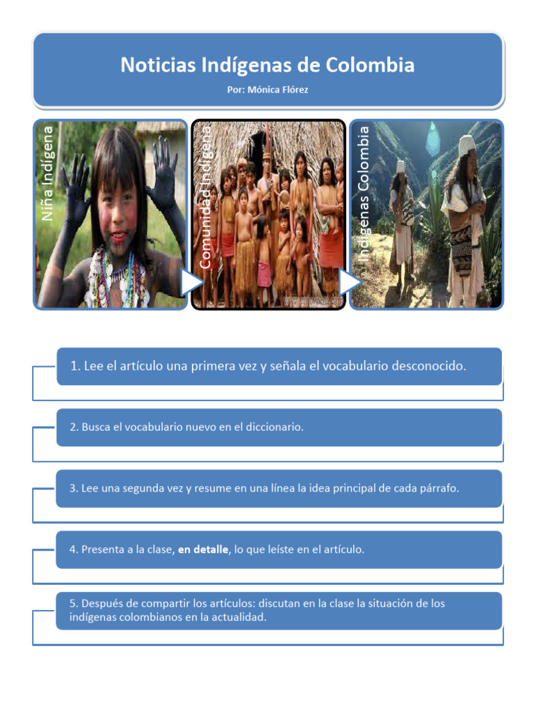 n7 Indigenas y Conflicto en Colombia Articulos El Colombiano | PDF