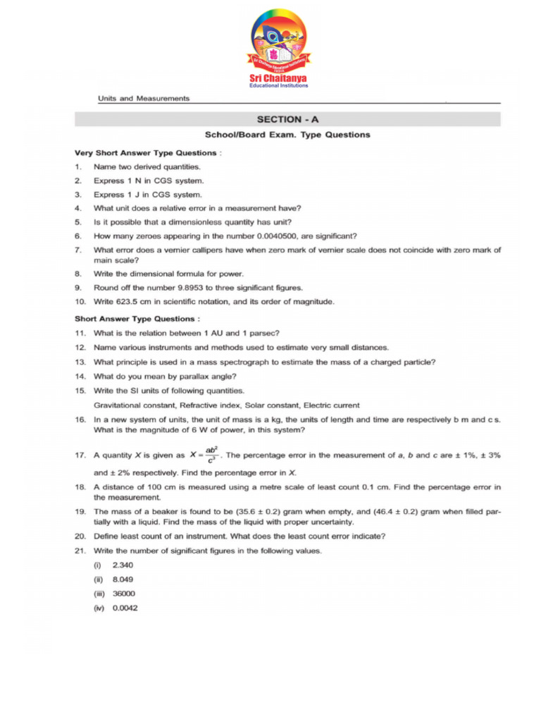 Subjective Questions U & D | PDF