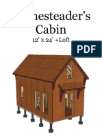 12x24 Homesteader's Cabin v1