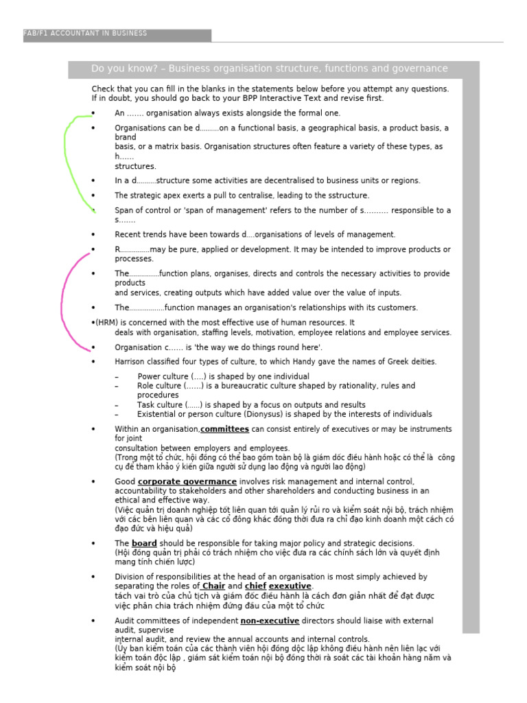 Summary Chapter 2 | PDF