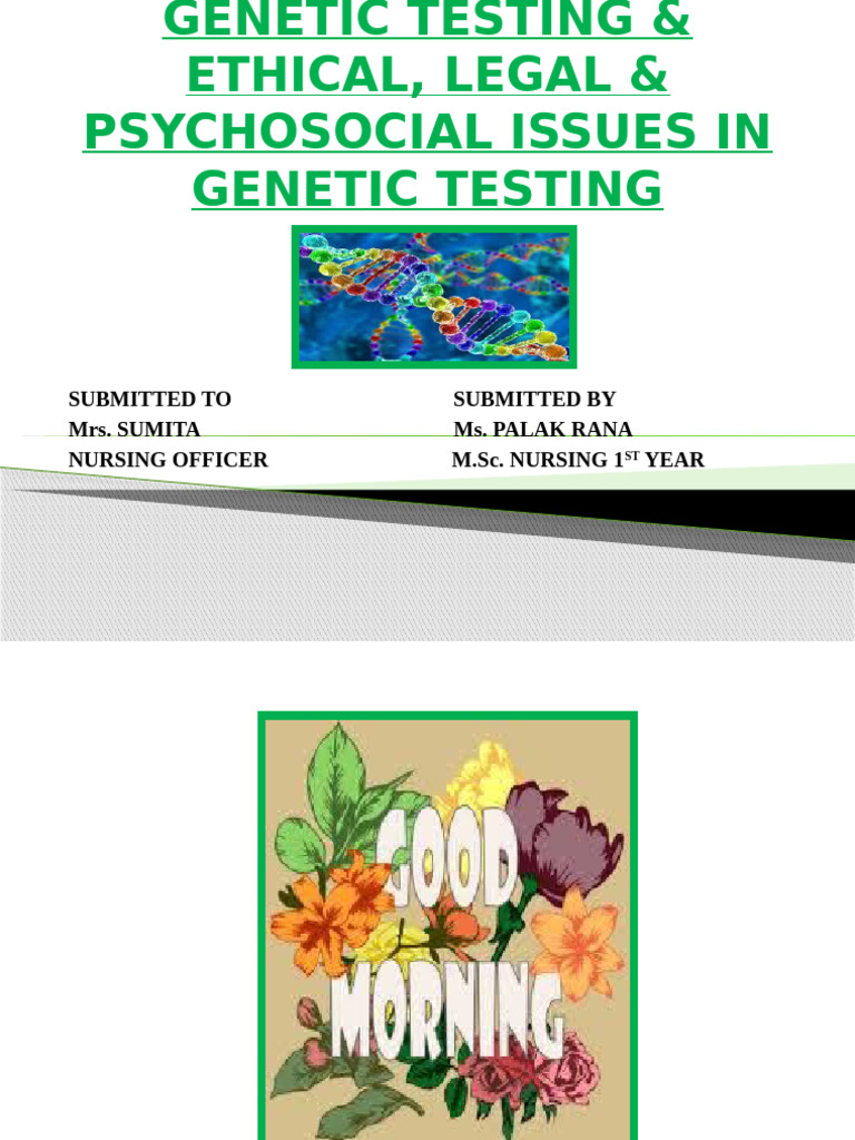 Ppt genetic anp pdf